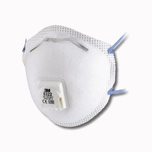 3M-8322-FFP2-Ventilli Toz-Maskesi
